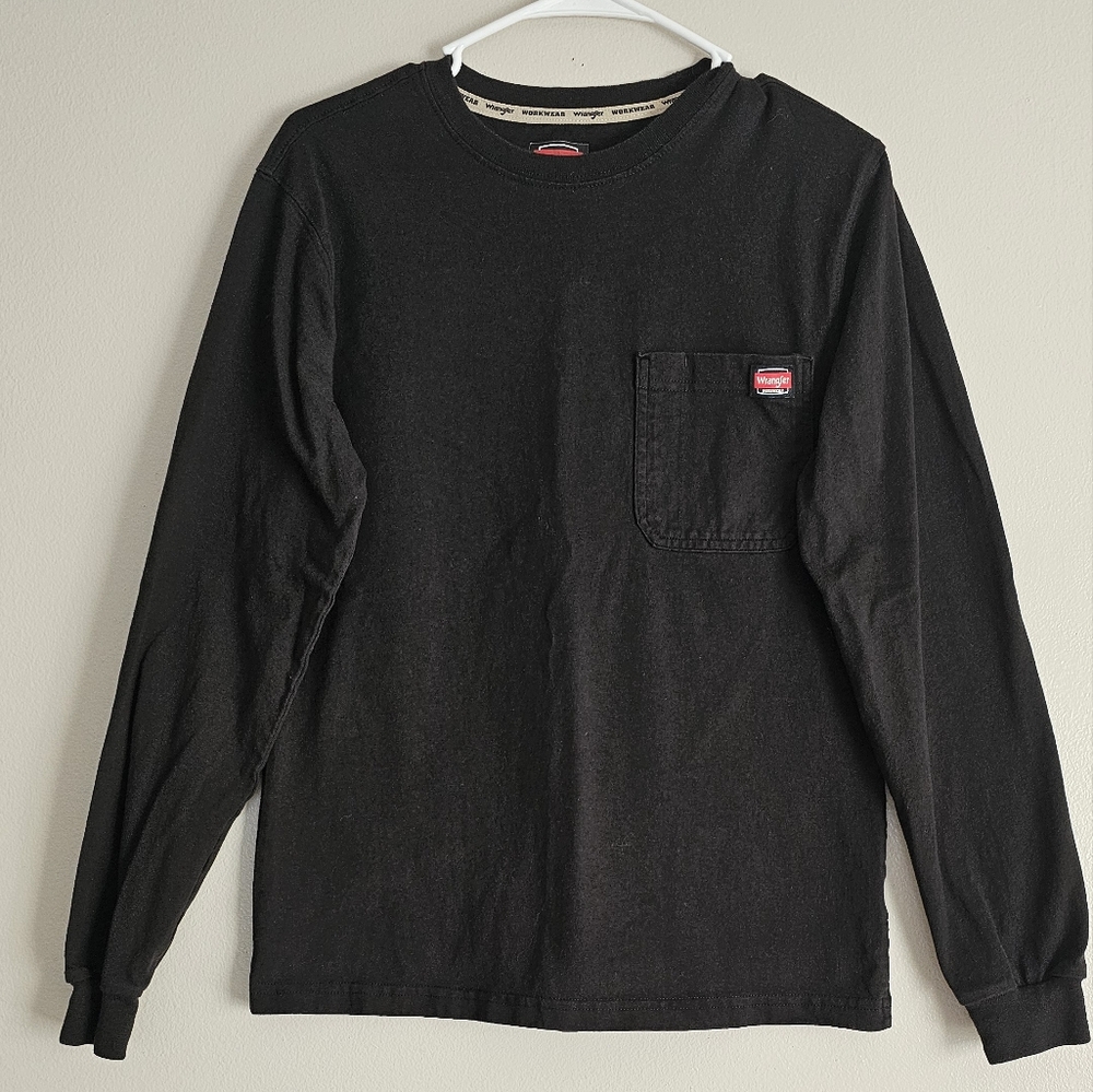 Men's Wrangler Heavyweight WorkWear Long Sleeve Tee